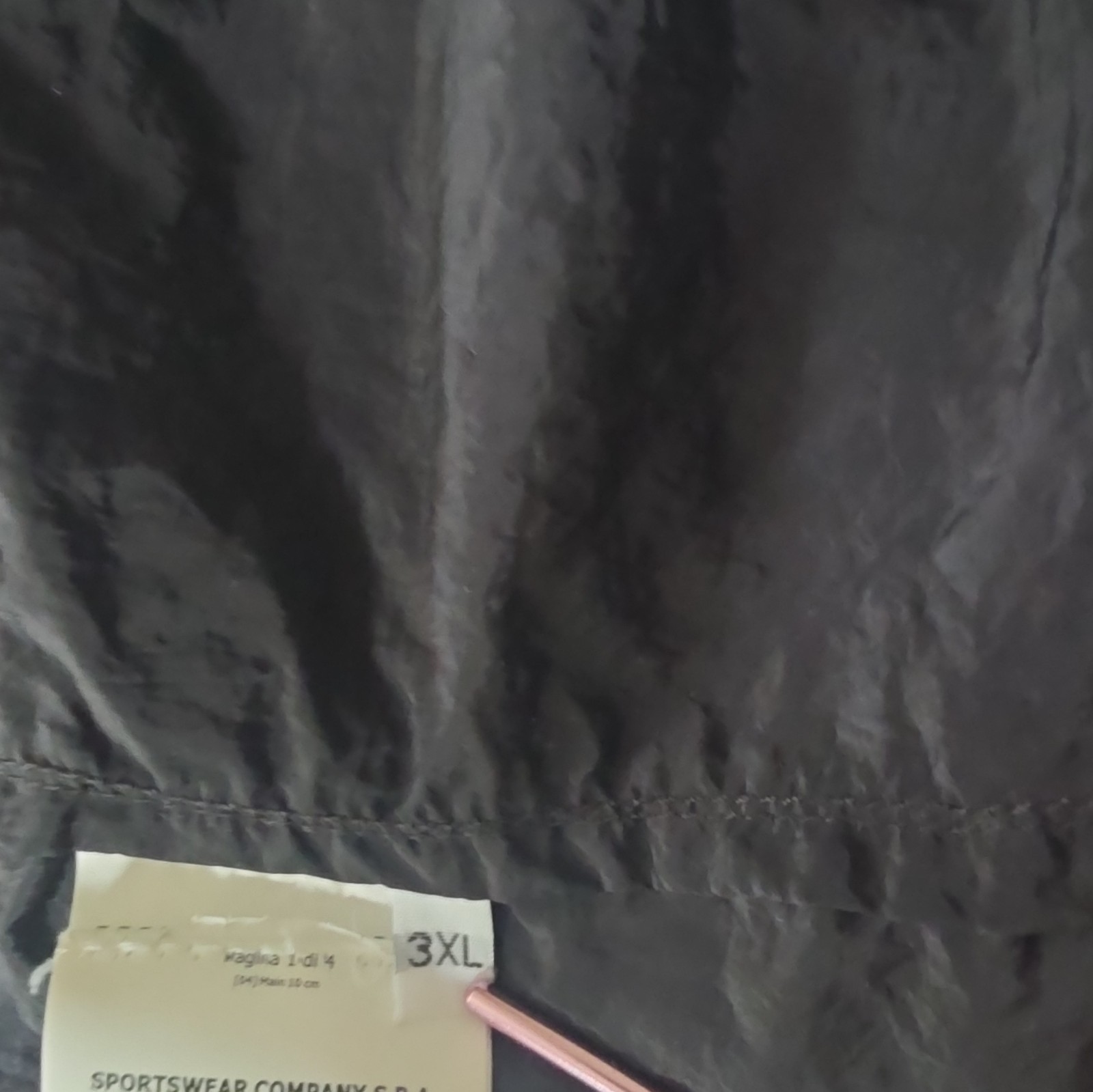 Stone Island Men’s Black Full Zip Stand-Up Collar Jacket Regular Fit 3XL