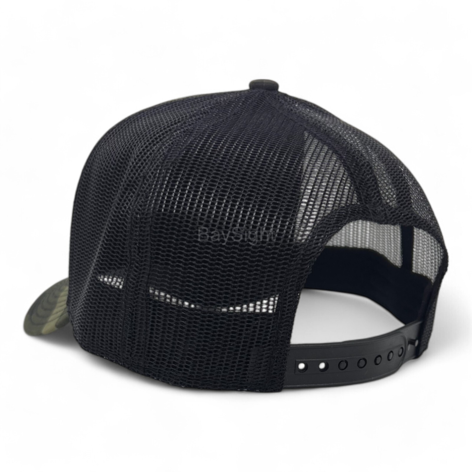 Baseball Cap Mens Snapback Adjustable Mesh Trucker Hat Animal Bass Fishing Patch