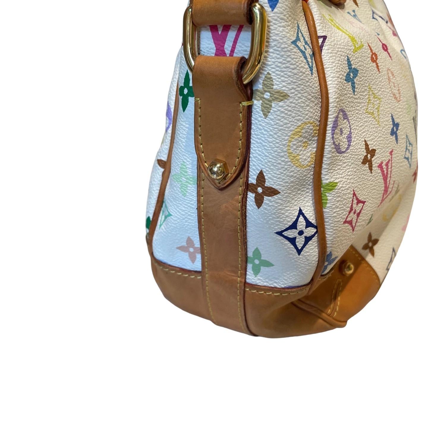 Louis Vuitton Greta Satchel Multicolor Monogram Canvas