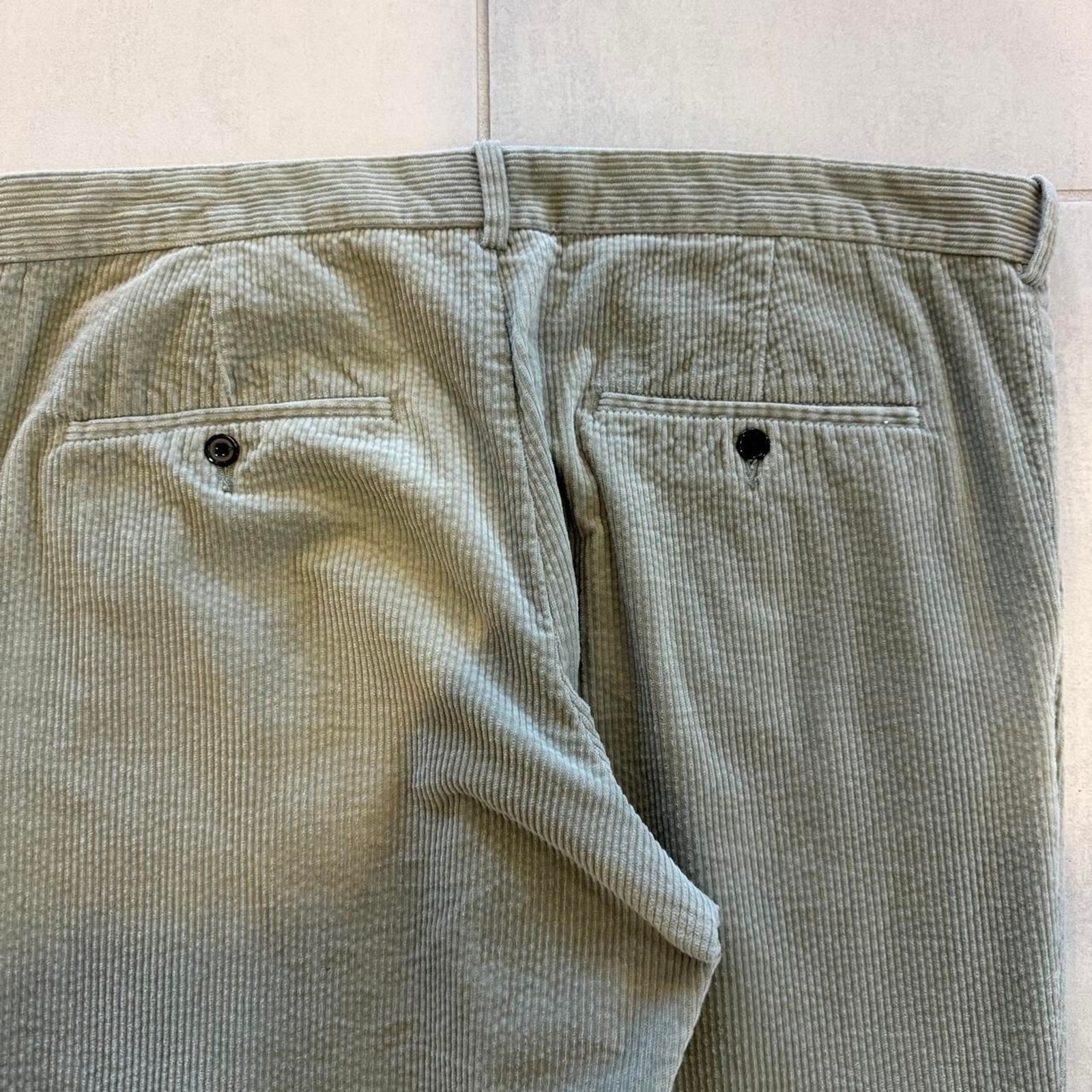 H-m Men’s Green and Khaki Trousers
