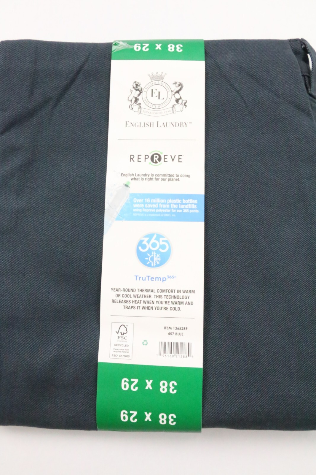 English Laundry Men’s 365 Pant Stretch Fabric Straight Leg W 38,40 L 29,30,32,34