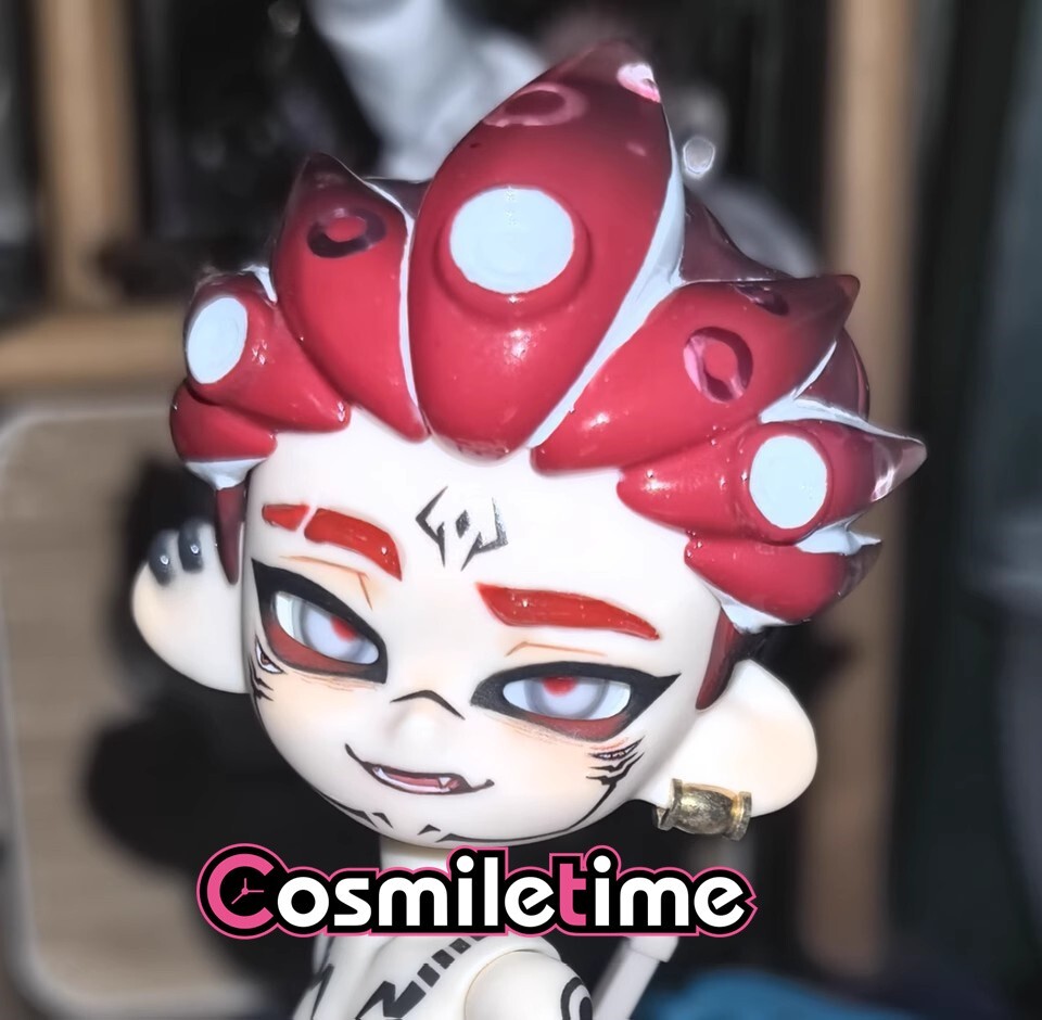 Splatoon Handmade OB11 GSC Faceplates Octopus BJD Doll Accessories Collection YZ