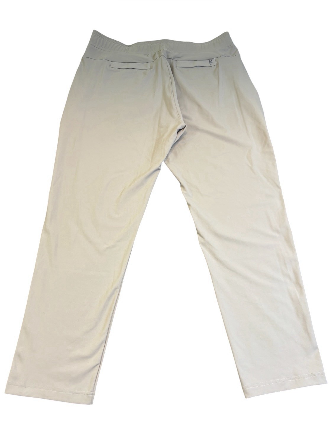 Public Rec Men’s Beige Straight Leg Drawstring Pants Pockets Size 36
