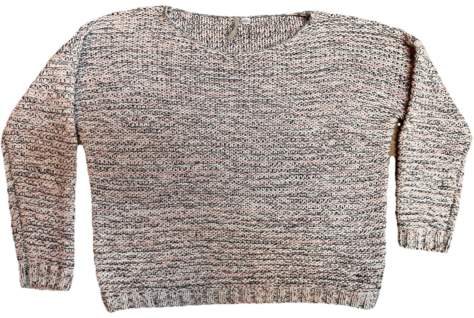 Anthology Salmon Pink Oversized Chunky Knit Ladies Jumper Size 16-18 XL