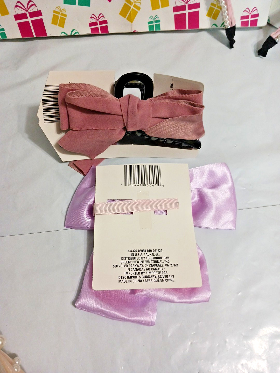 Hair Supplies accessories fashion headband, barrettes, scrunchies, claw clips +