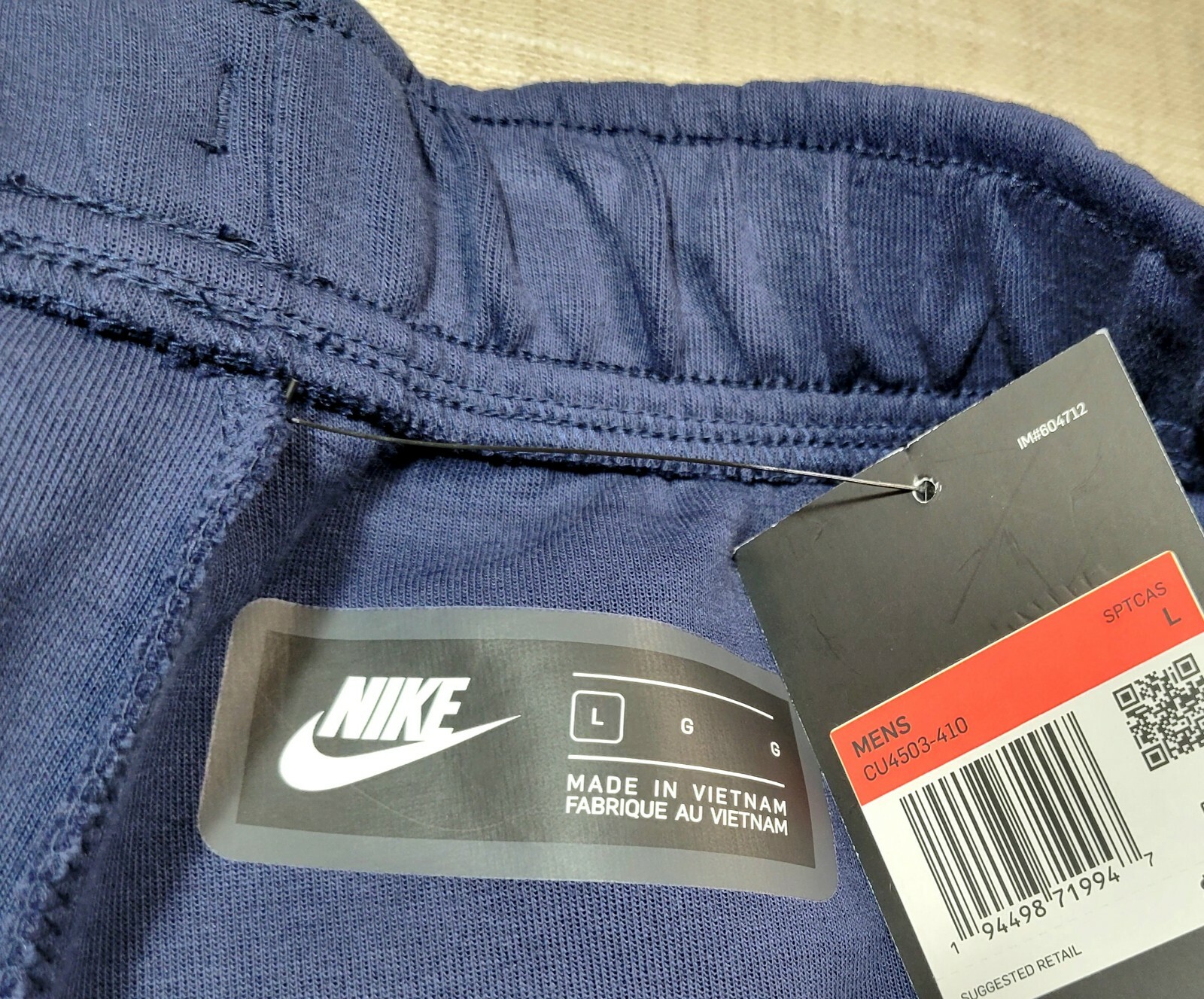 NIKE Tech Fleece Shorts Small Large 2XL Mens Navy Blue Black NSW Sportswear