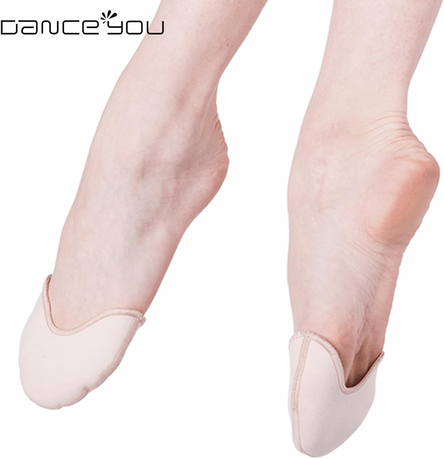 Ballet Dance Toe Pads Soft Gel Toe Covers Pointe Shoes High Heels Toe Caps for W