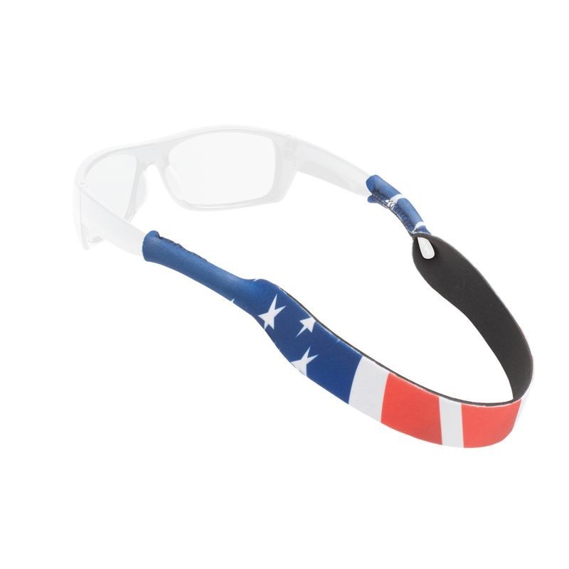 New – Chums – Neoprene Quick Dry Lightweight Eyewear Retainer – American Flag