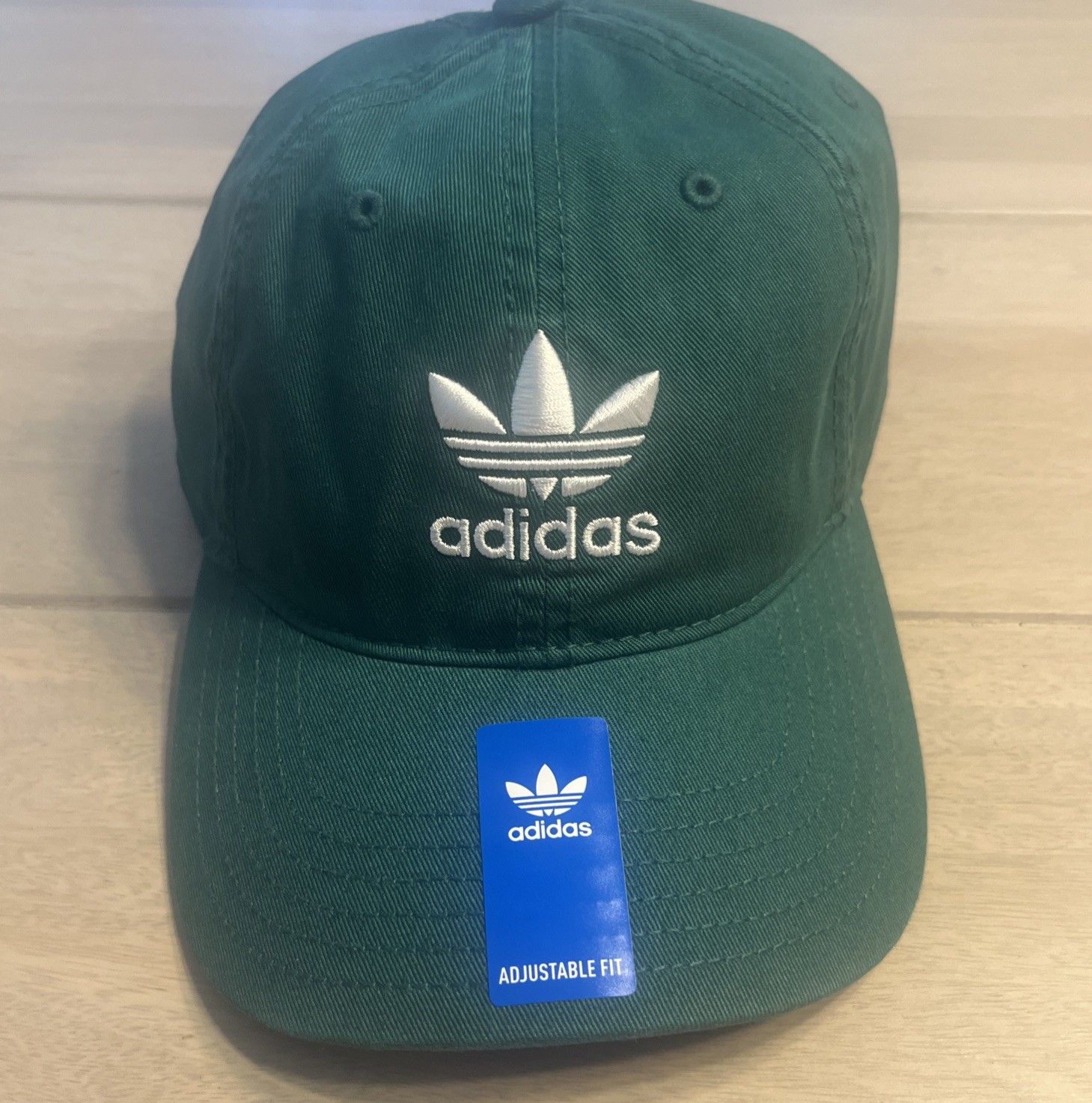 adidas Originals Relaxed Strapback Unstructured Hat Collegiate Green OSFA IU9028