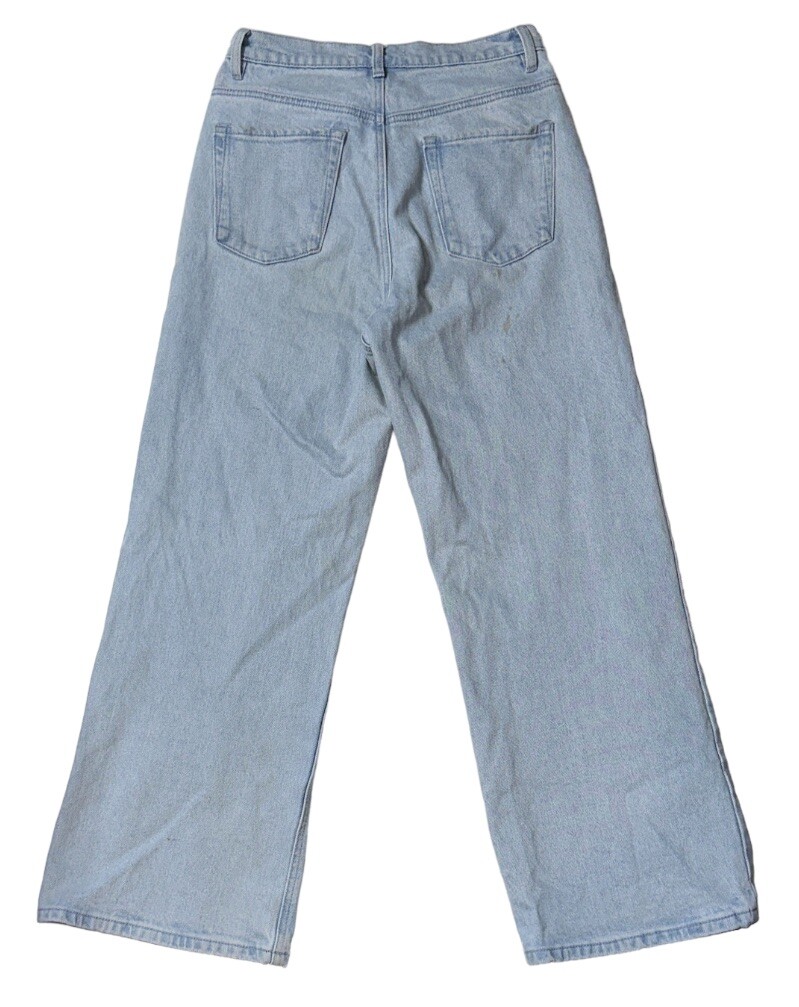 Preowned- Assembly Label Straight Relaxed Fit Denim Jeans Womens (Size 10)