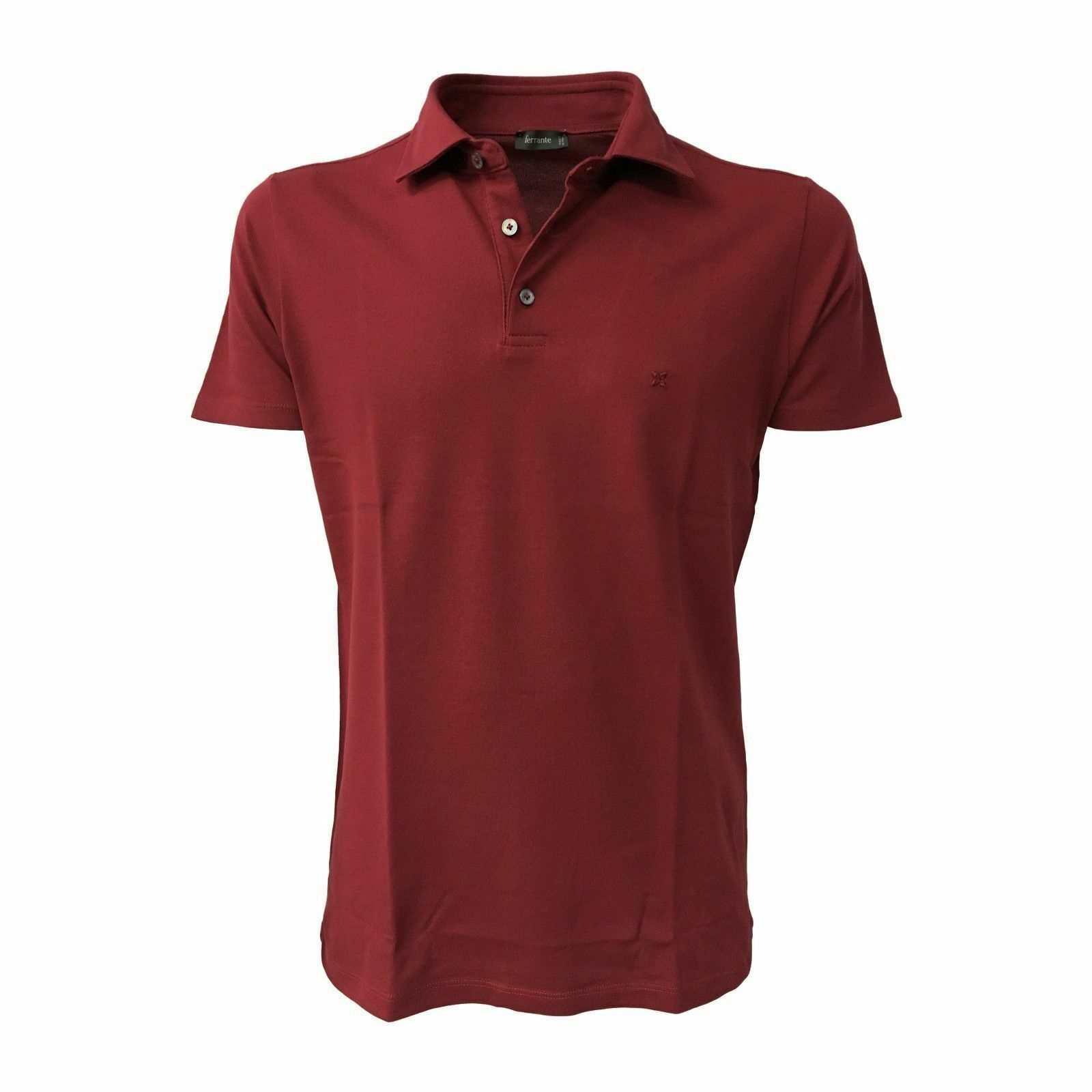 Ferrante Men’s Short Sleeve Polo 31601 94% Cotton 6% Elastane MADE IN ITALY