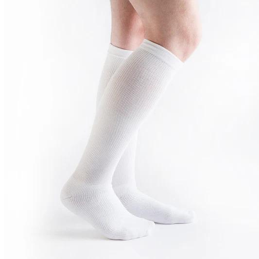 6 Pairs Men’s Diabetic Over the Calf Socks Knee High Compression Cotton Socks