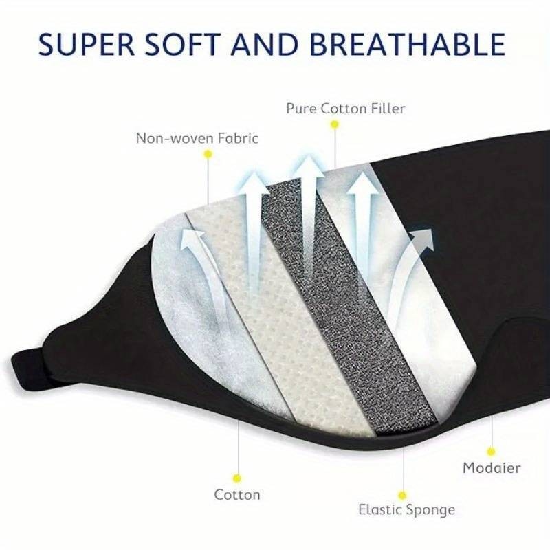 3D Eye Mask Sleep Soft Padded Shade Cover Rest Relax Sleeping Blindfold Travel