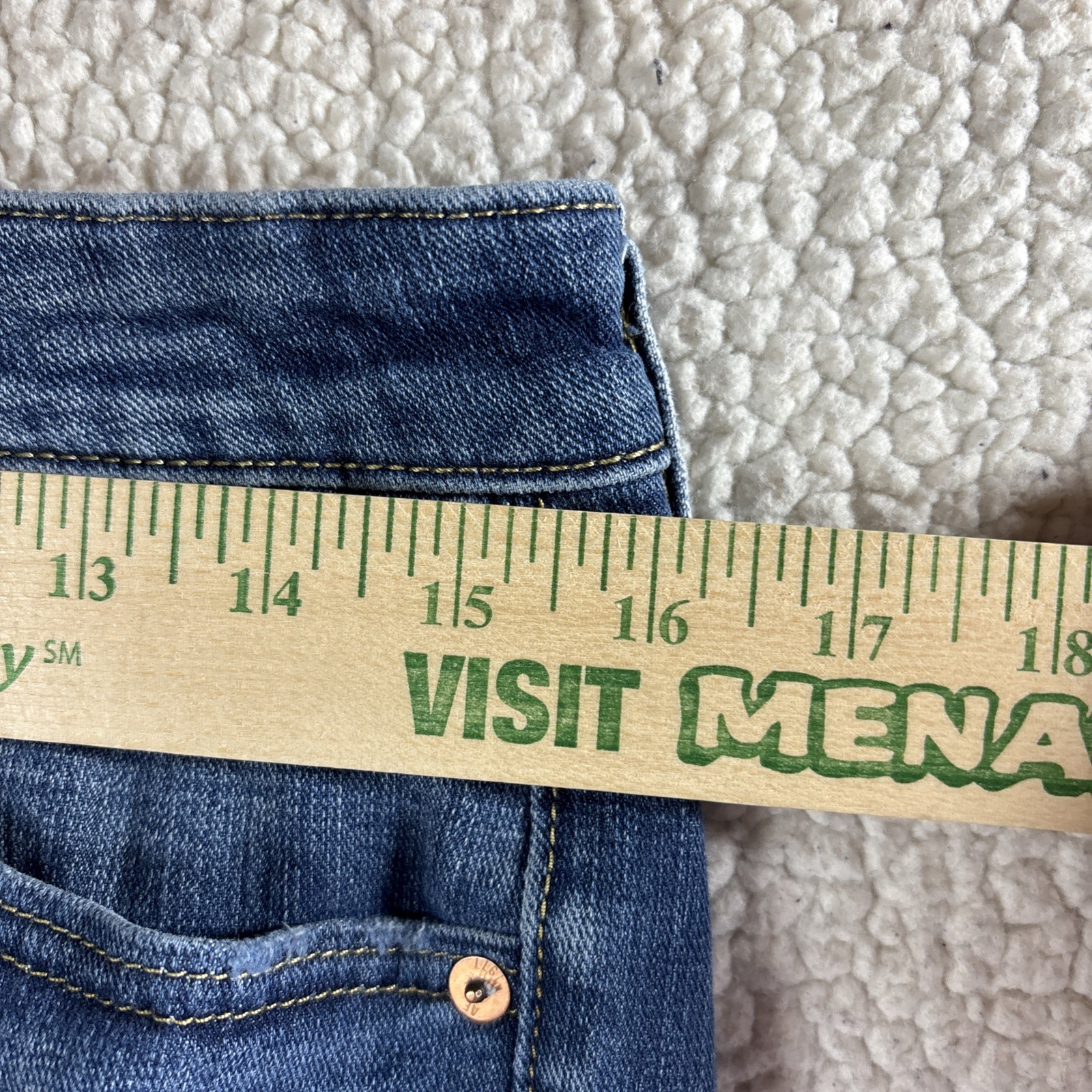 American Eagle Extreme Flex 4 Slim Straight Men Stretch 31 x 32 Dark Wash Jeans