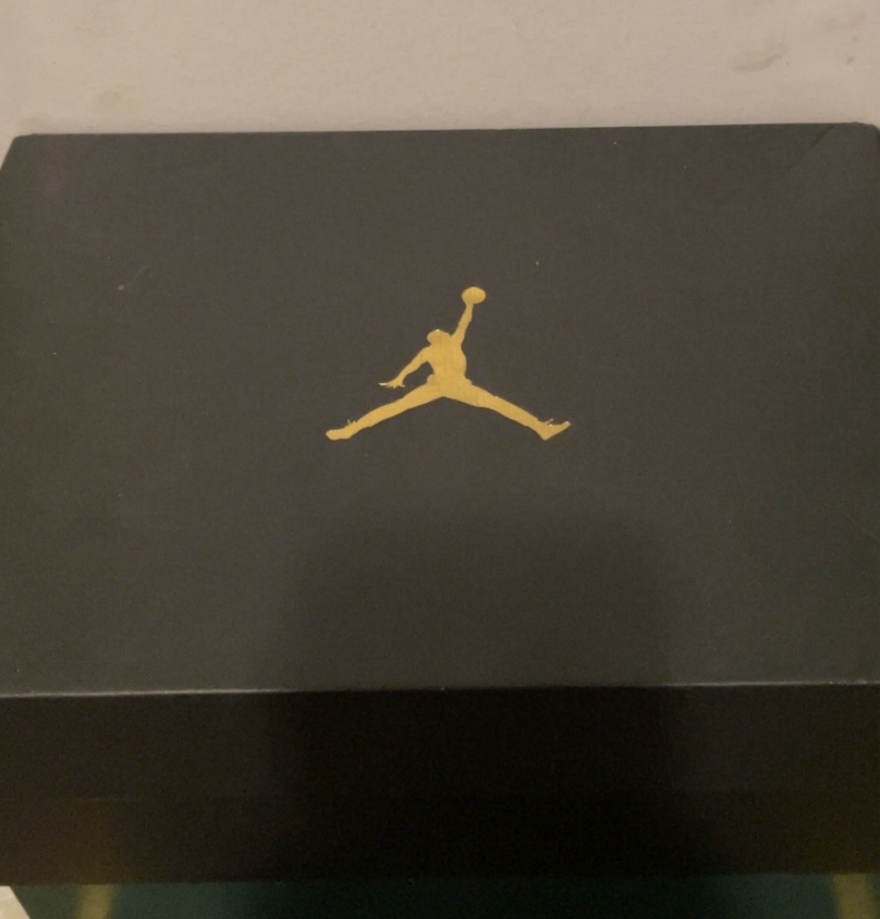 Jordan 12 Boys High Top Sneakers Black Purple Gold 5Y And Air Force 1 5Y