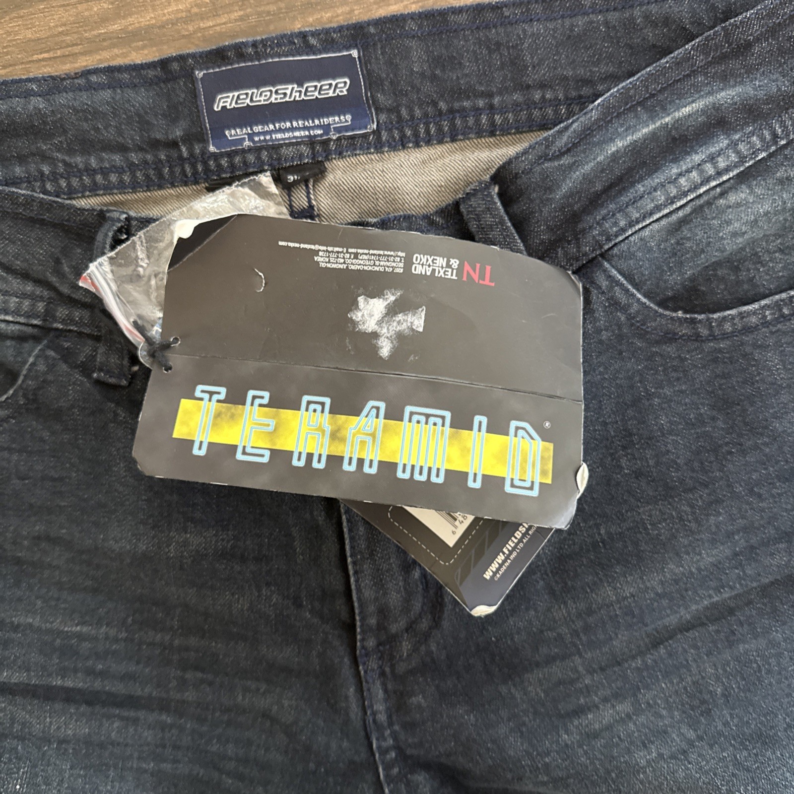 Fieldsheer Charger Motorcycle Riding Jeans Women 31×31 Made with Kevlar NWT