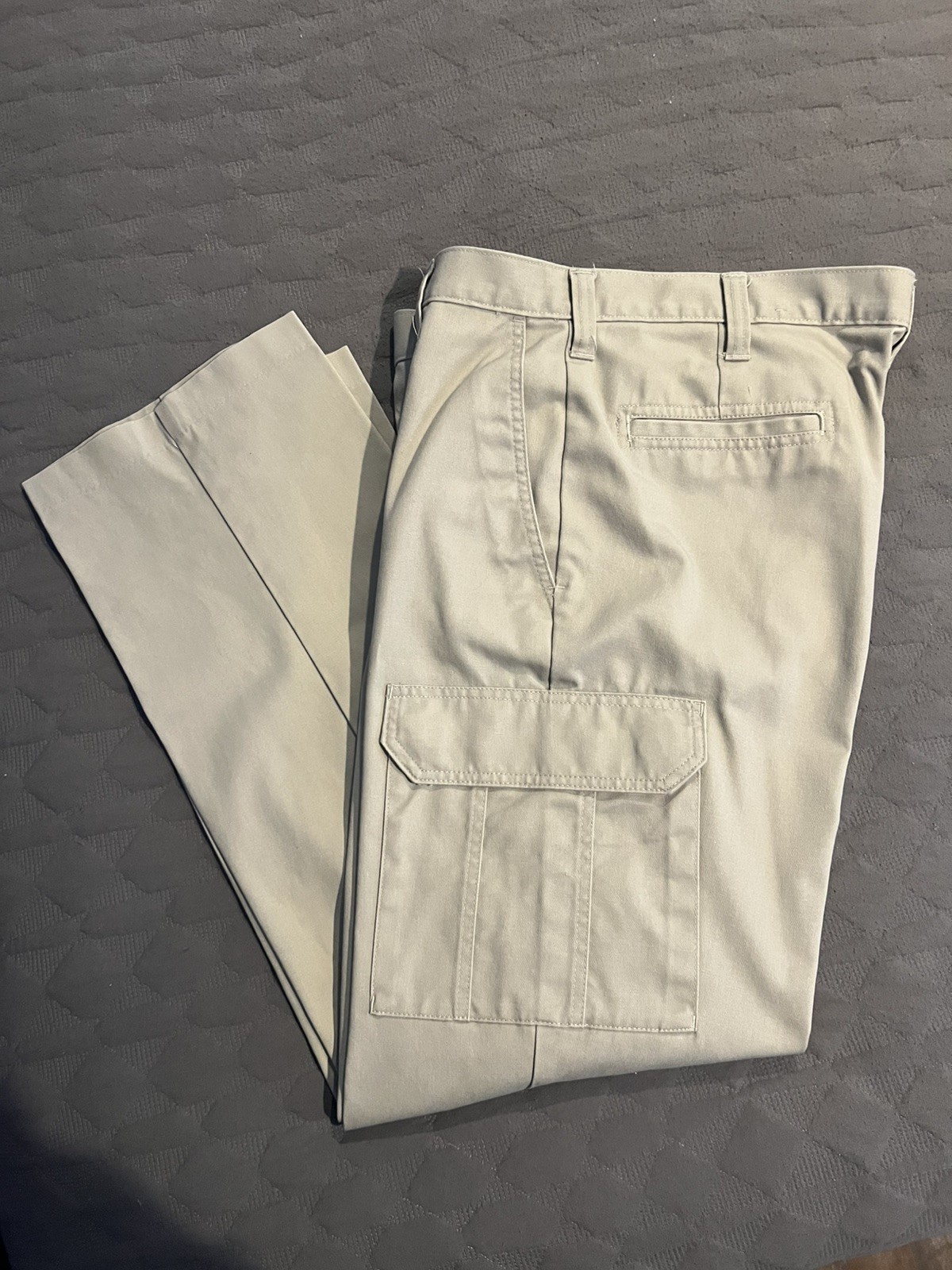 Cintas 270-0620 Comfort Flex Cargo Work Pants 36 x 32 Khaki NWOT