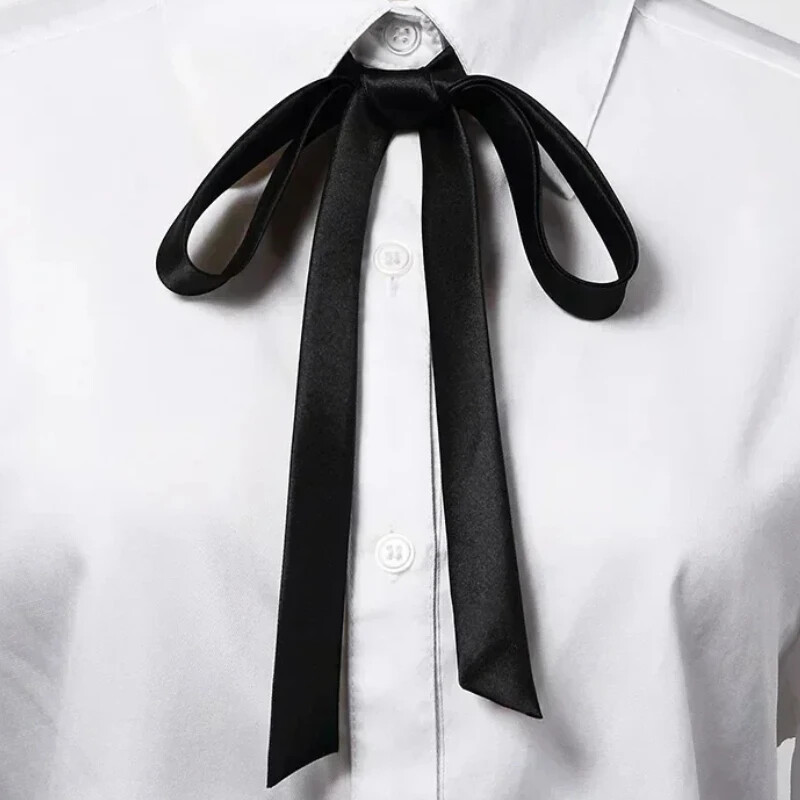 Korean Small Tie Bowtie College Style School Uniform Shirt Accessories Men