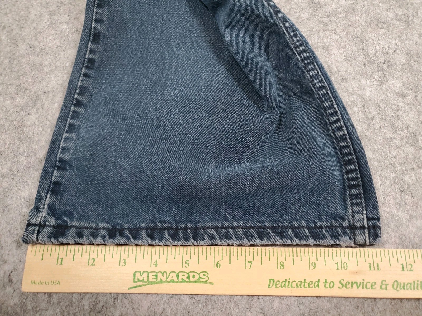 Levi’s 567 Low Loose Boot Mens Size 38×32* Baggy Y2K Skater Distressed