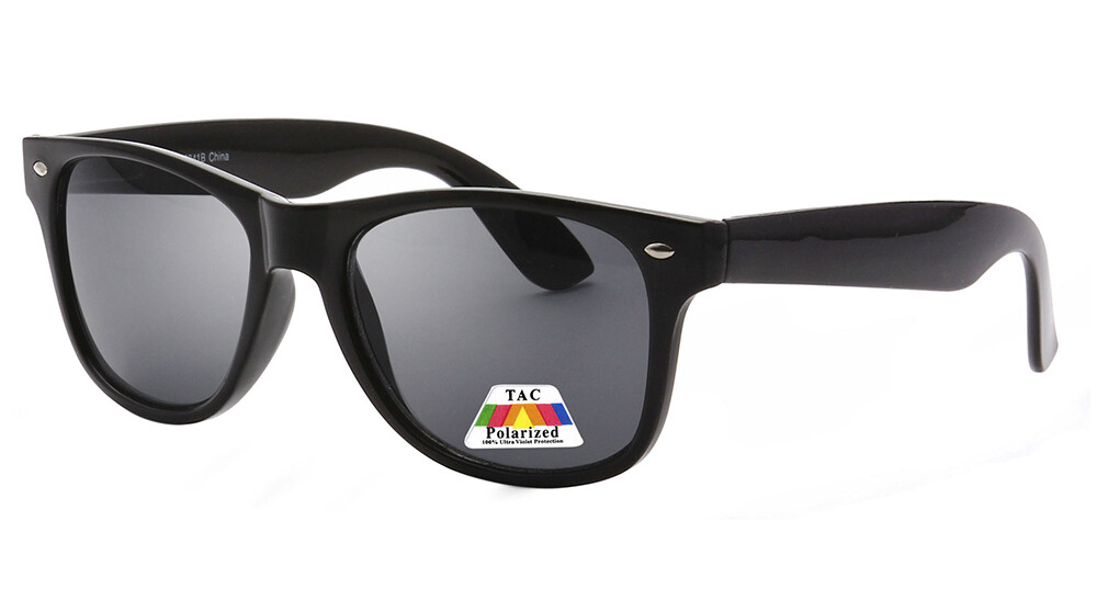 2, 3, 4 or 6 Bulk Pair Retro Square Frame Polarized Sunglasses Men Women UV400