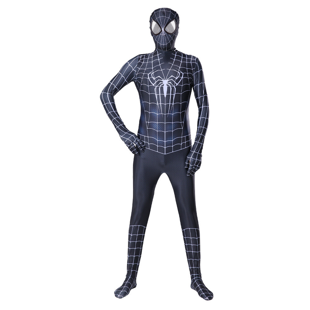 Spider-Man Boy Miles Morales Spiderman Raimi Jumpsuit Kids/Adult Costume Cosplay