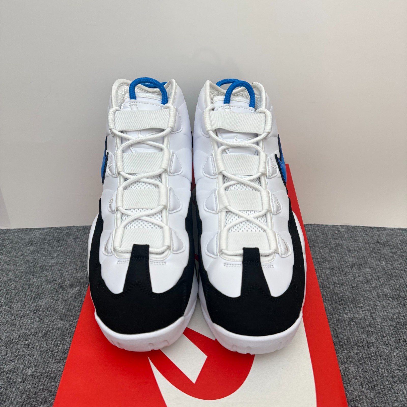 Nike Air Max Uptempo 95 Orlando Magic White Black Blue CK0892 103 Men Size 10