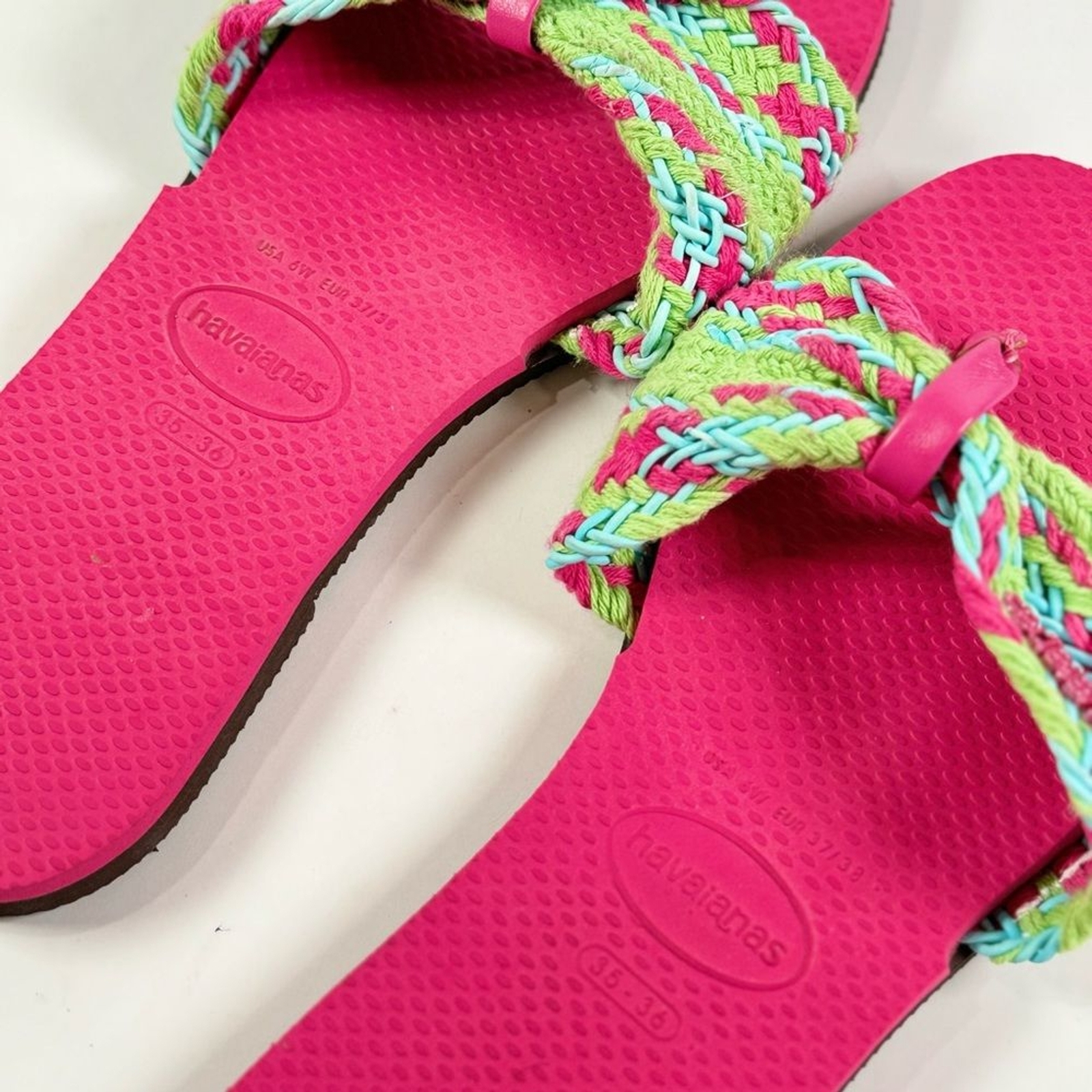 Havaianas Flip-Flops You Saint Tropez Mesh – Pink Size 35-36