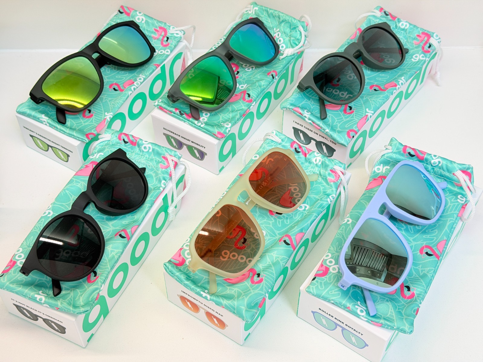 NEW: SIX goodrs 2 Circle G / 2 OG / 2 Retro G (HALF Retail / Free Shipping)