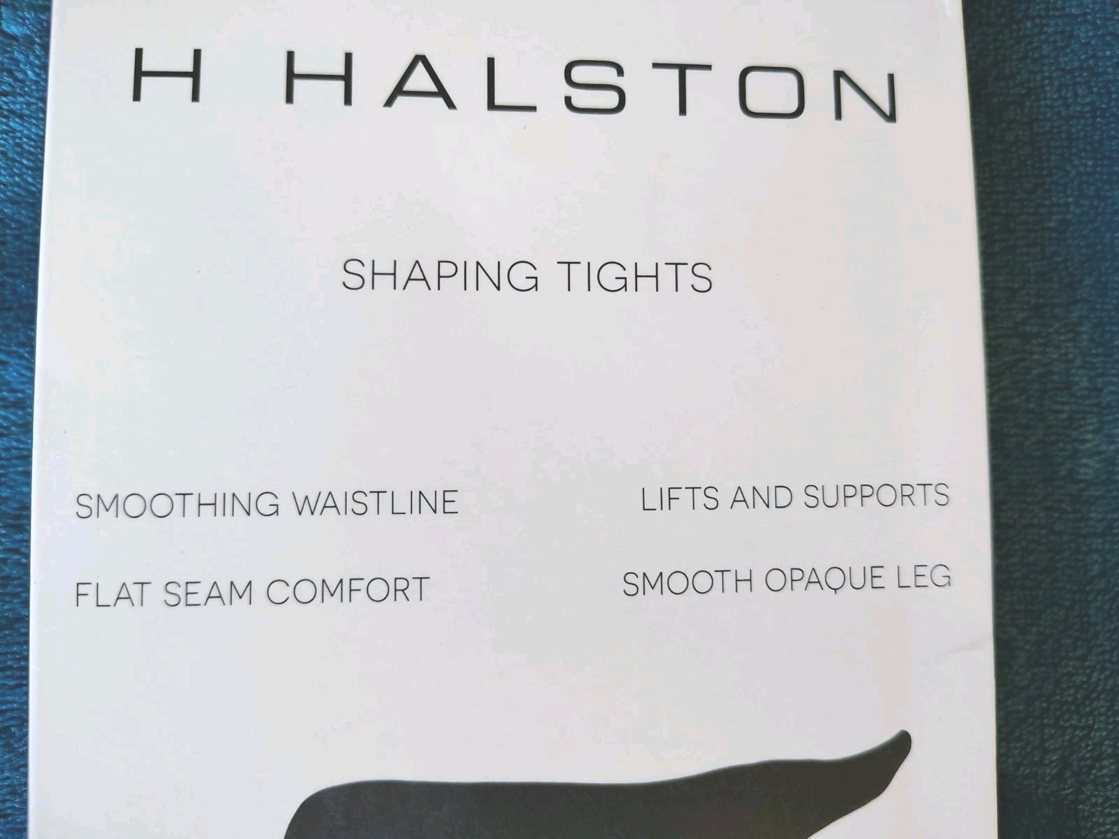 H Halston Women’s Shaping Tights Size Small/Medium (Black)