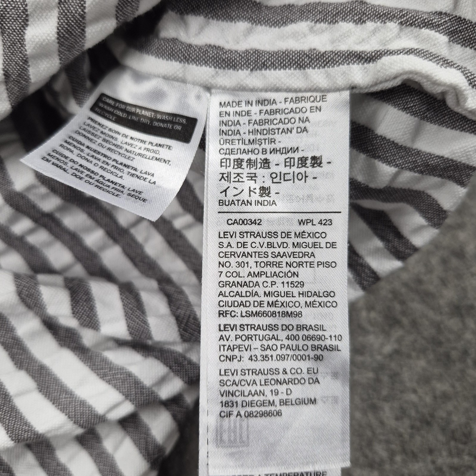 Levis Jacket Mens Medium Grey Octavia Anorak Smock Lightweight Pullover Casual