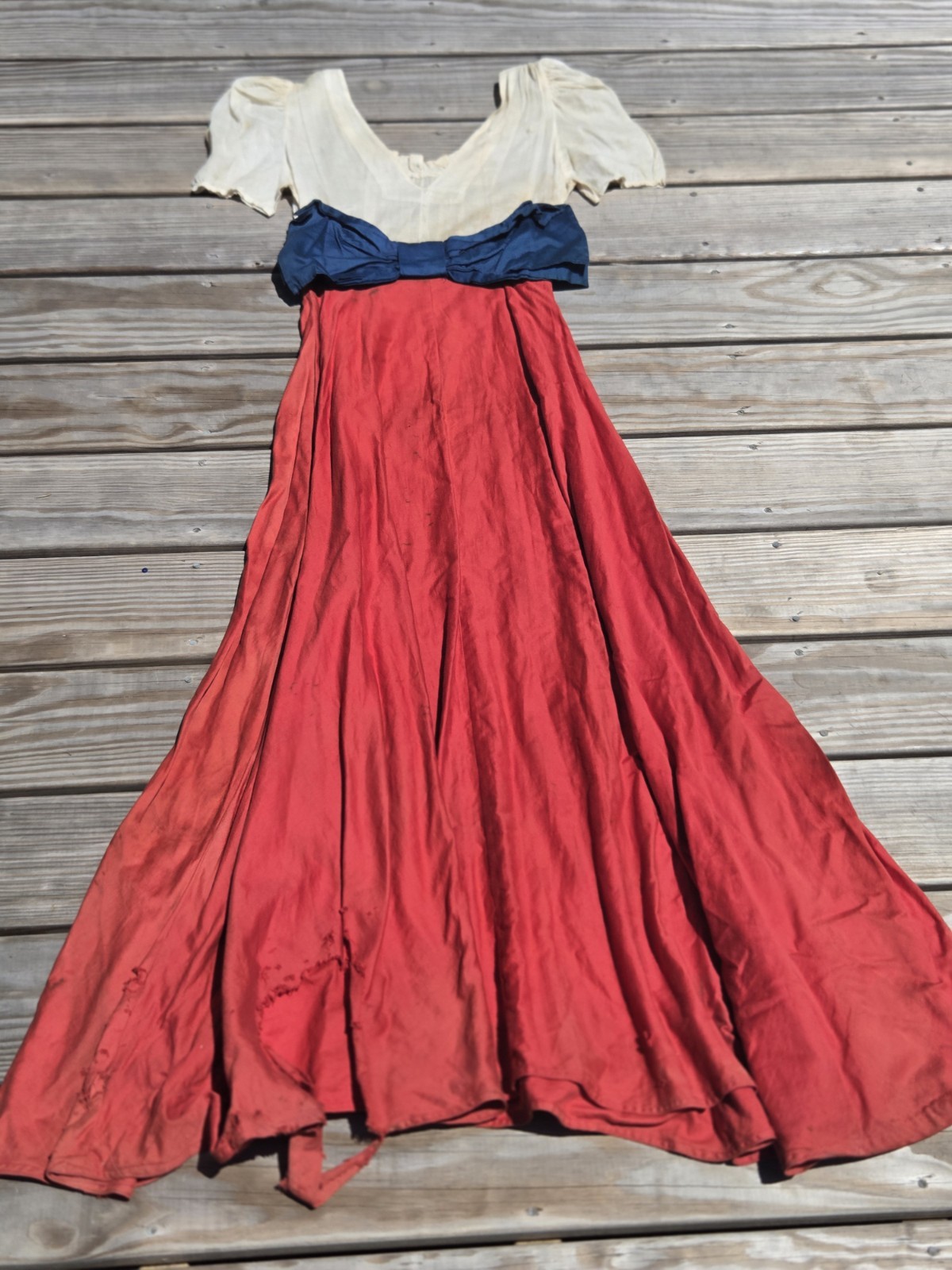 👀 Antique Victorian Edwardian Costume Dress Folk Prairie Theatrical *AS IS* 👀