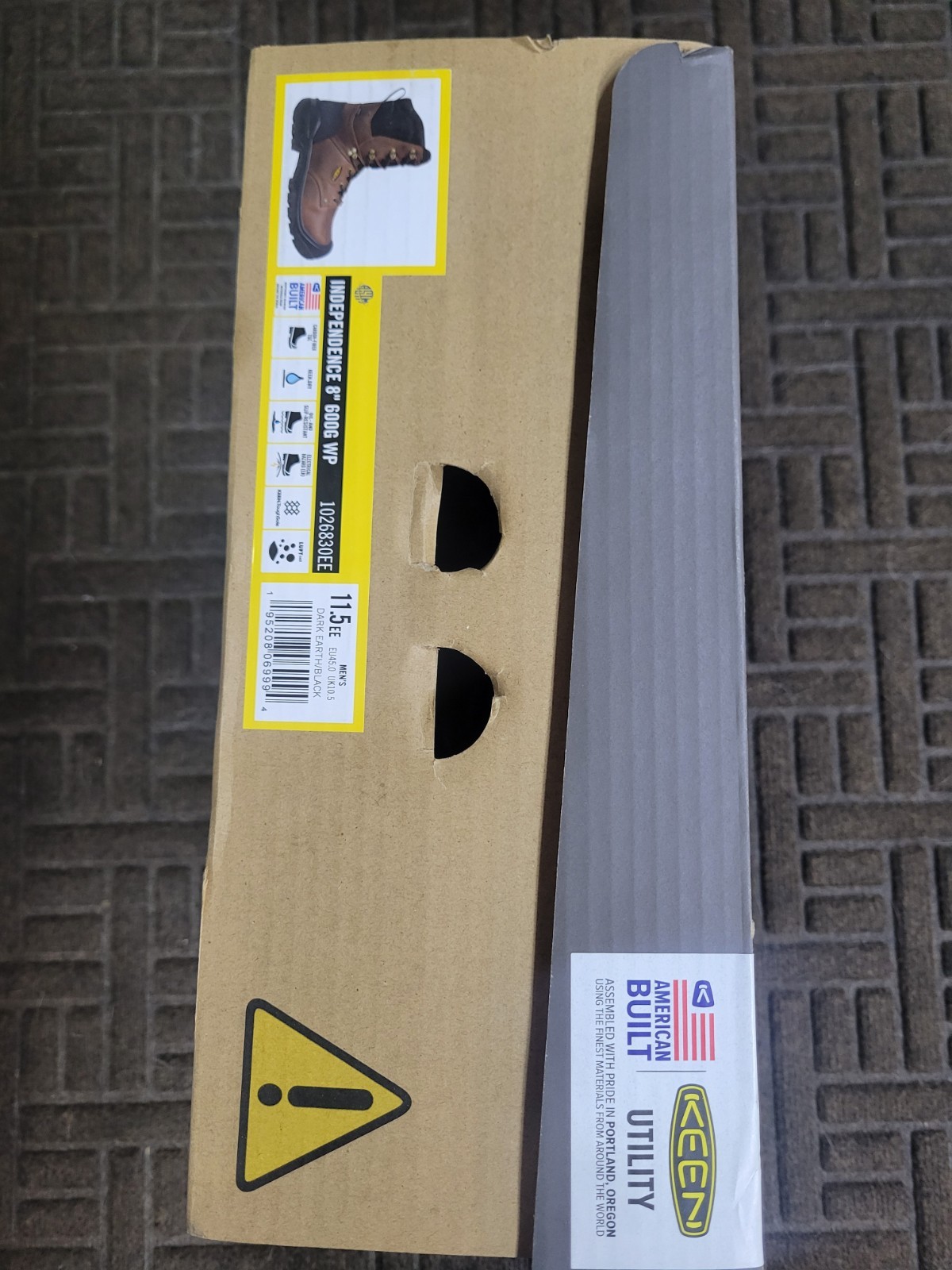 Keen 8″ Safety Toe Insulated Work Boot Size 11.5EE