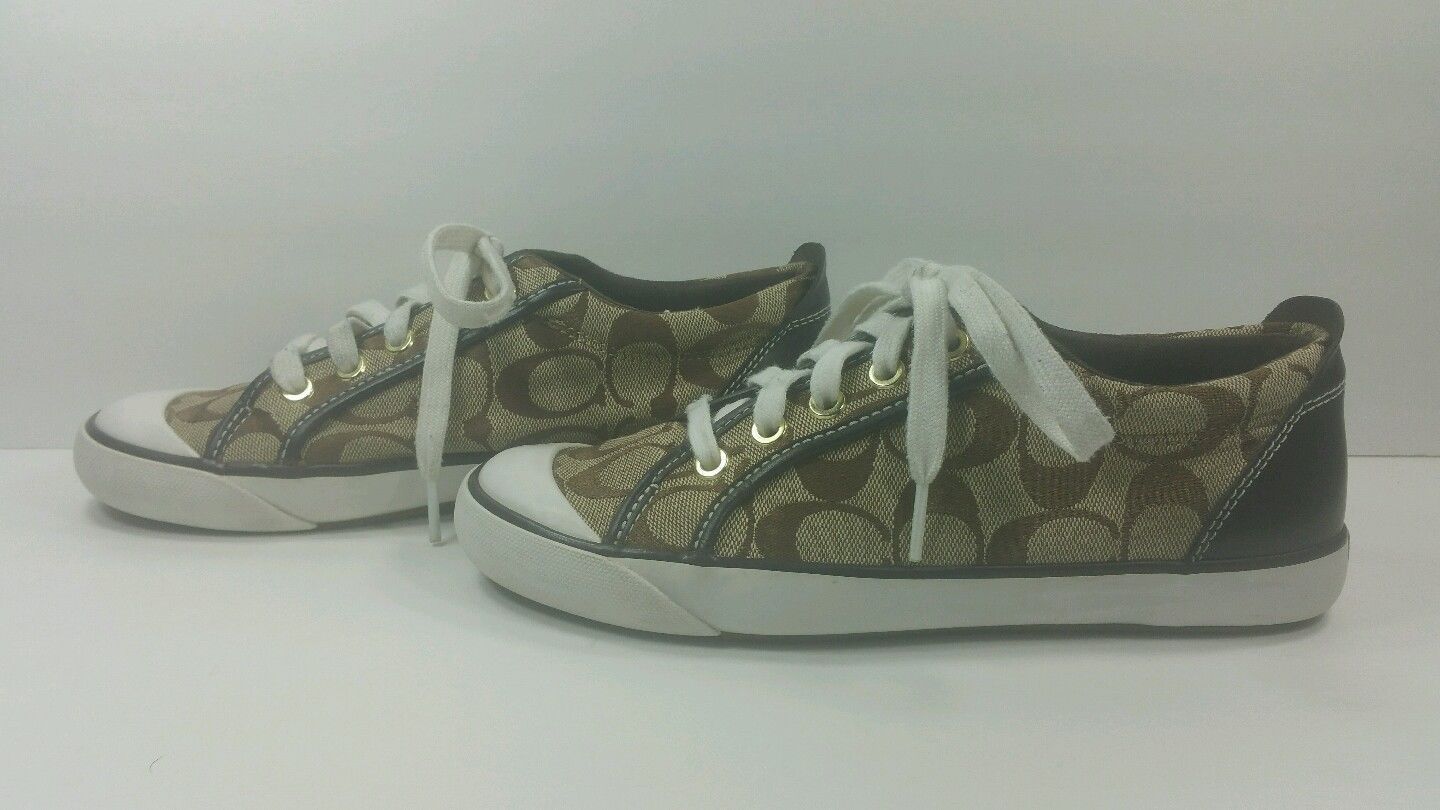 Coach CC Monogram Oxford – Size 7B