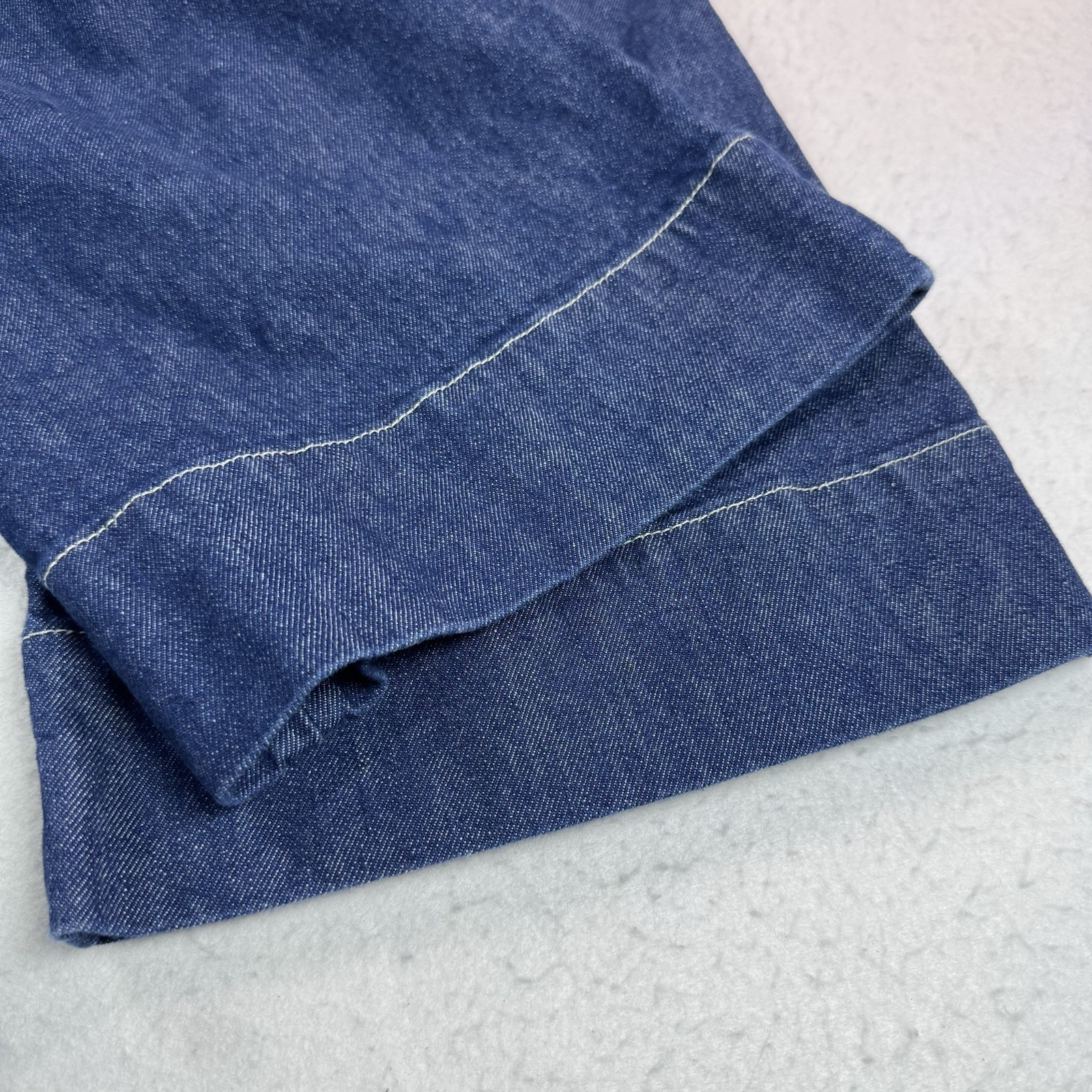 Joe’s Jeans Women’s 30 Wide Leg Denim Pants Dark Wash Cropped Trouser