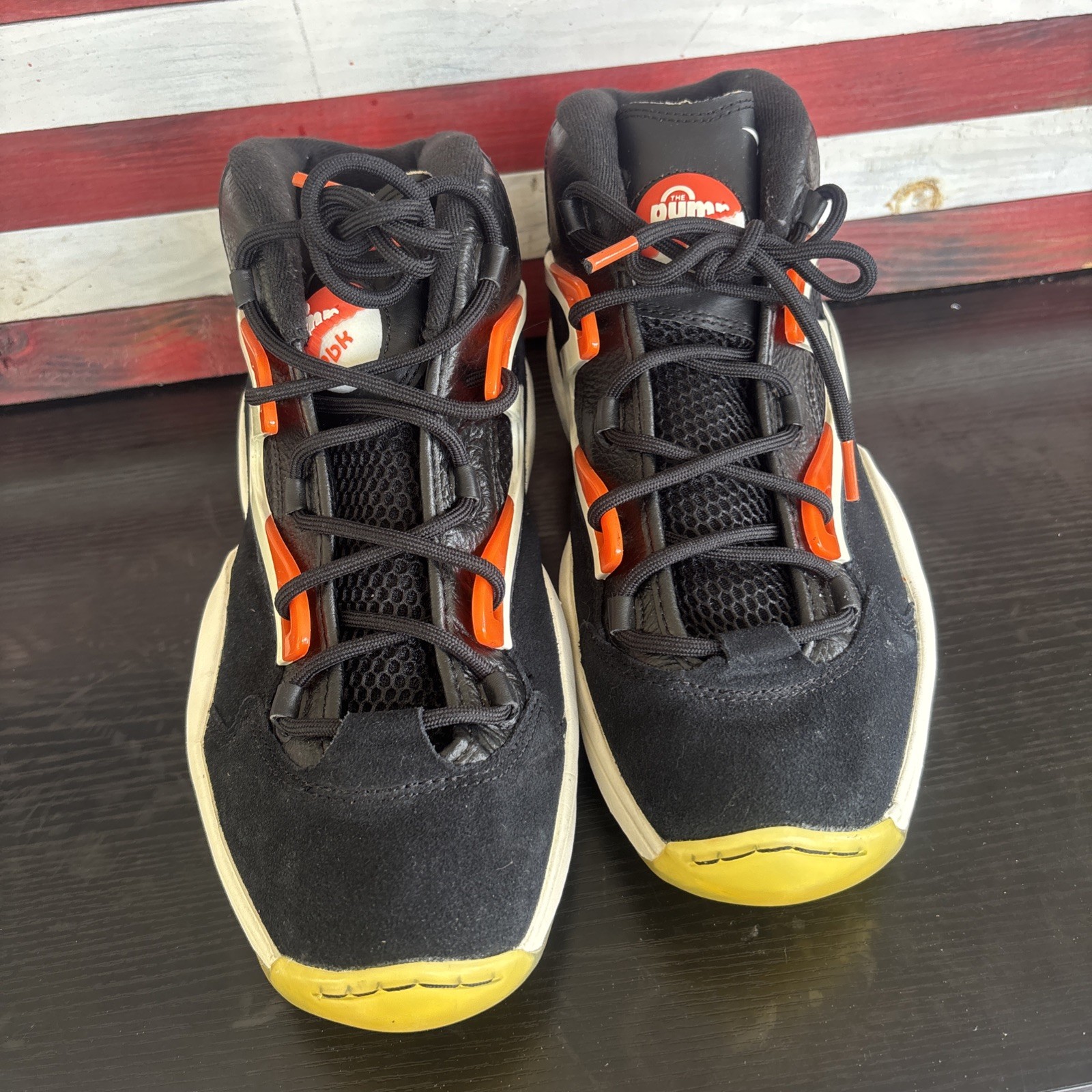 Reebok Question ‘Pump Omni Lite’ Basketball Sneakers H06496 Mens 11 ‘The Pump’