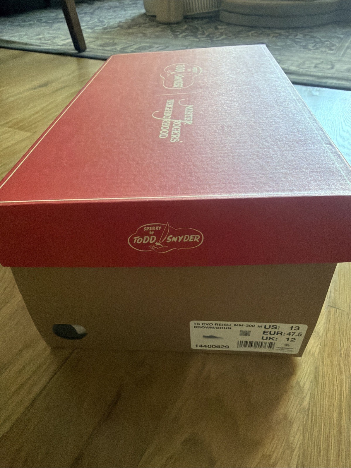 Todd Snyder x Sperry: Mr. Rodgers Neighborhood Size 13 – Bronze Brown New