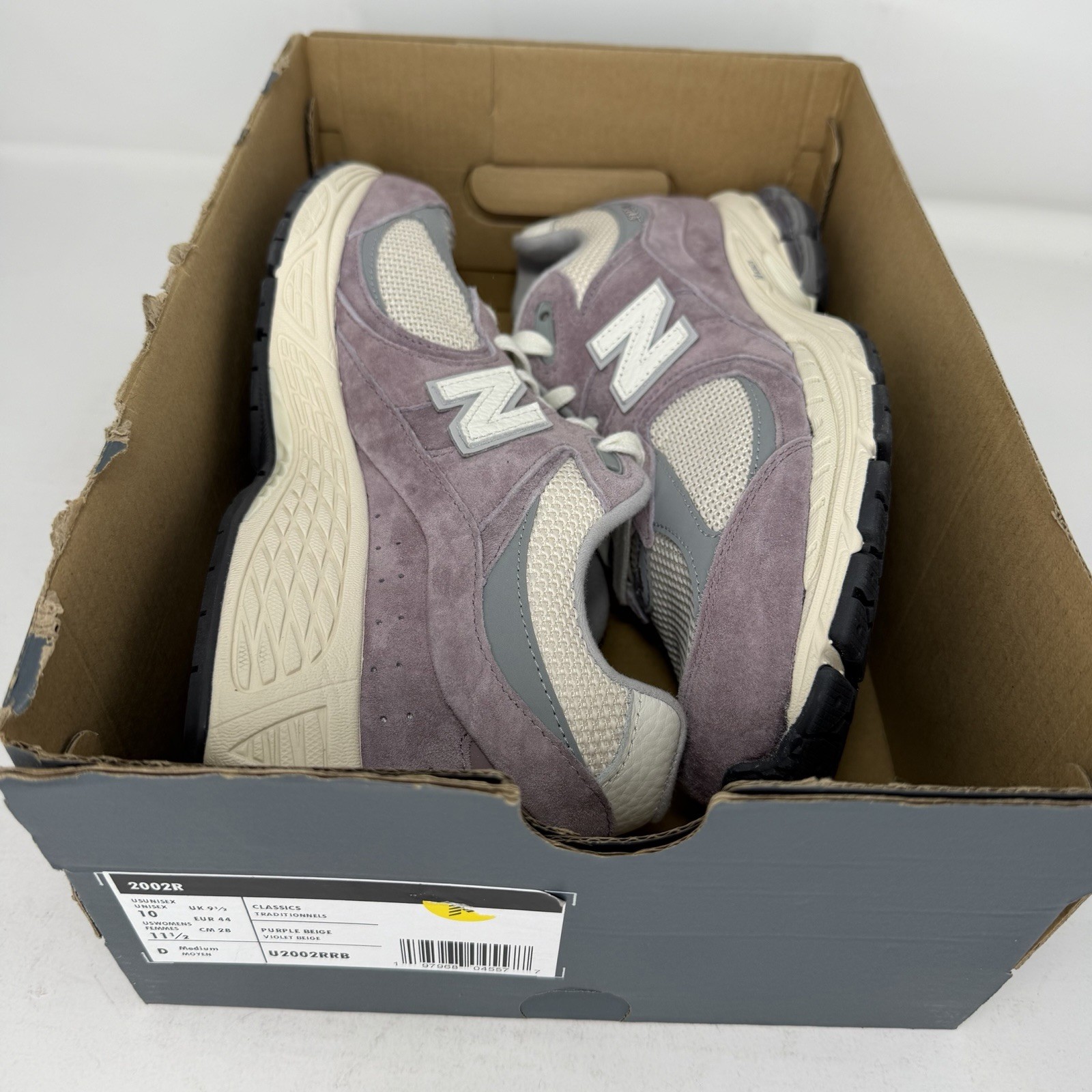 New Balance 2002R Ice Wine Linen Sneakers Men’s Size 10 U2002RRB BRAND NEW