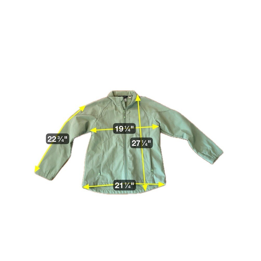BLACK DIAMOND Women’s Soft Shell Green Water Resistant Jacket