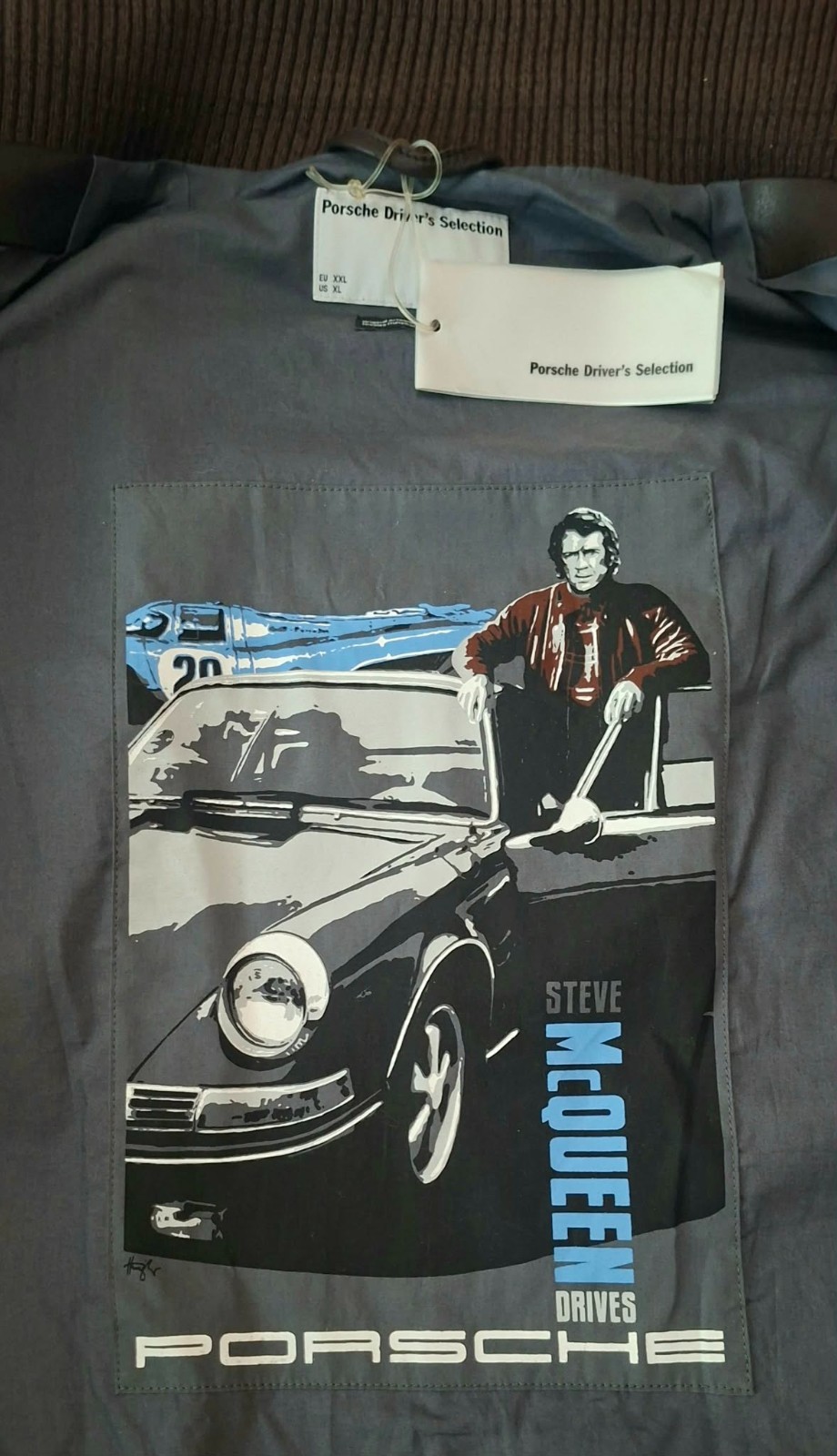 PORSCHE DRIVER’S SELECTION – STEVE McQUEEN™ PREMIUM NAPPA LEATHER JACKE