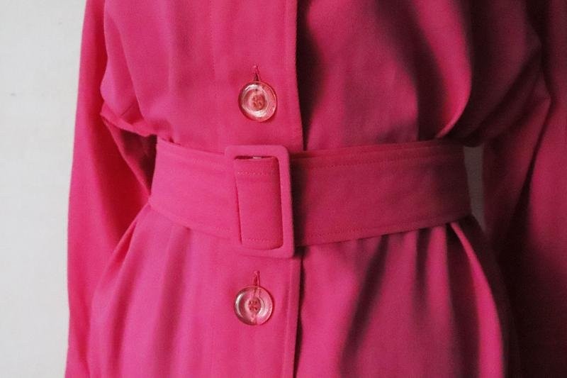 Women Akris Dress Pink 42 / XL / 50