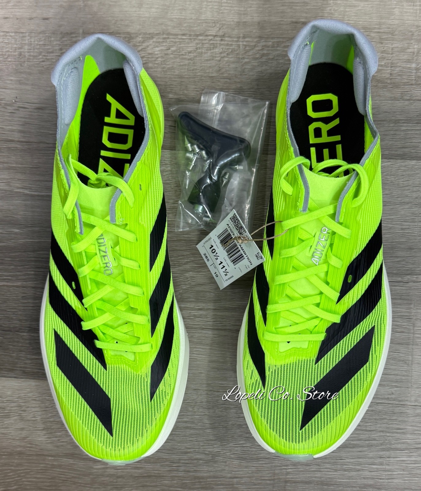 Adidas Adizero Ambition Lucid Lemon Track Spikes IH5798 Mens 7.5 – 10