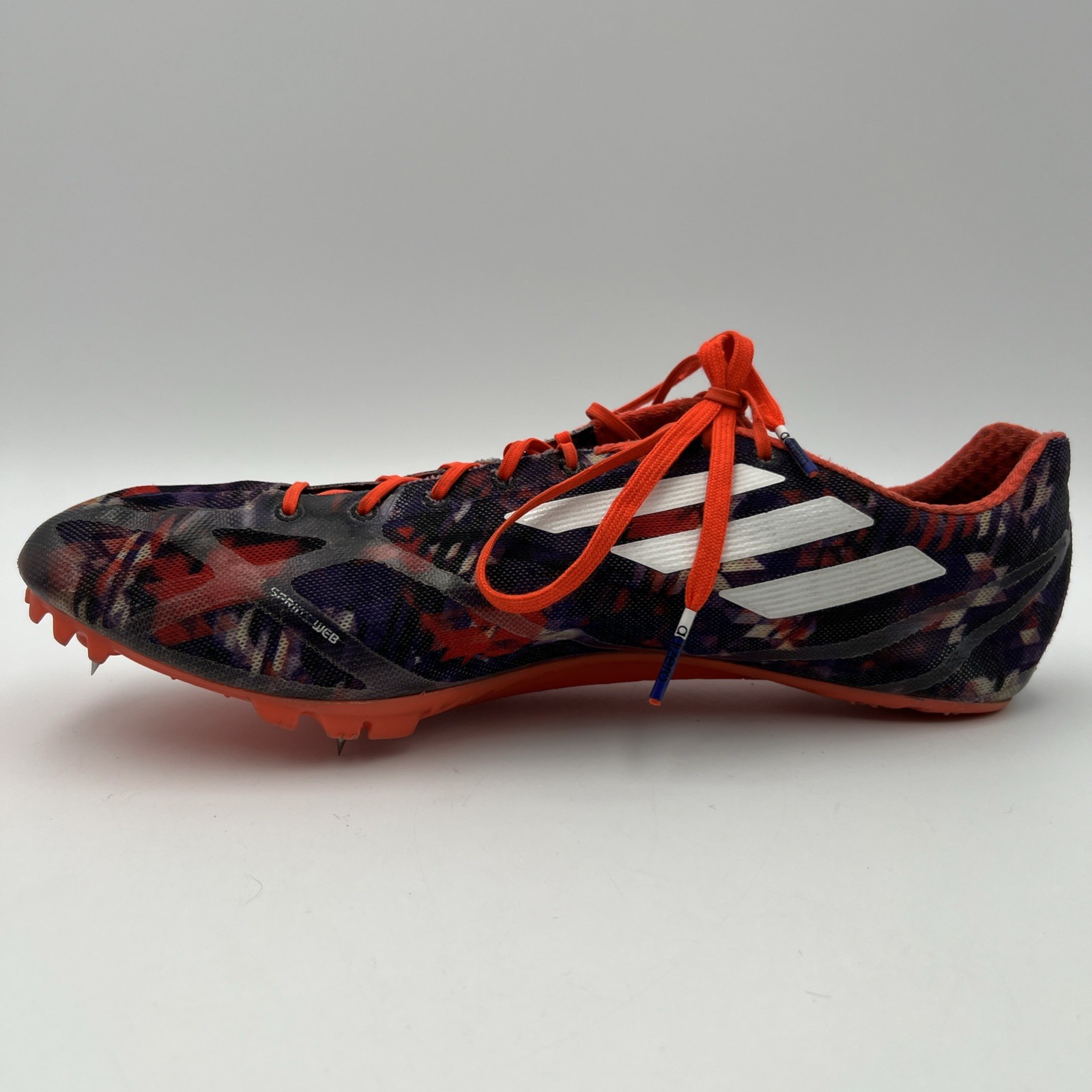 Adidas Adizero Sprint Web Multicolor Track Spikes. Men’s 12 (eur 46 2/3)
