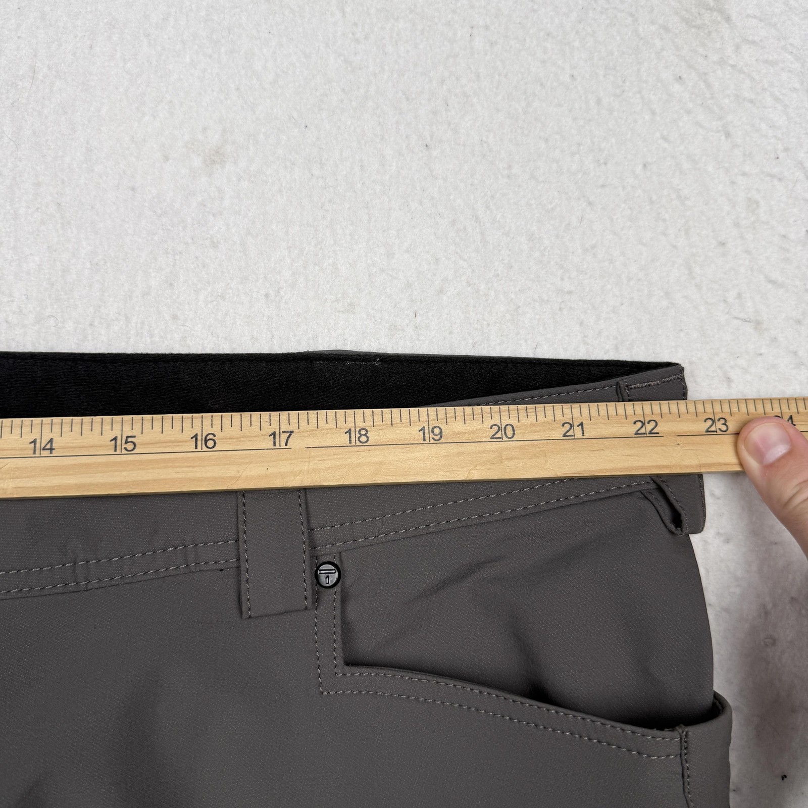 Truewerk Pants Mens 44×34 Gray T2 Werkpant Cargo Stretch Workwear Outdoor Hiking