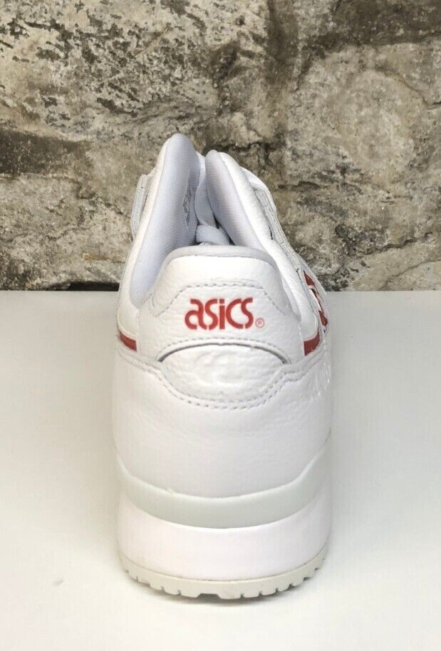 ASICS Gel-Lyte III 3 OG White/Fire Opal Mens 1201A716-100 New In Box