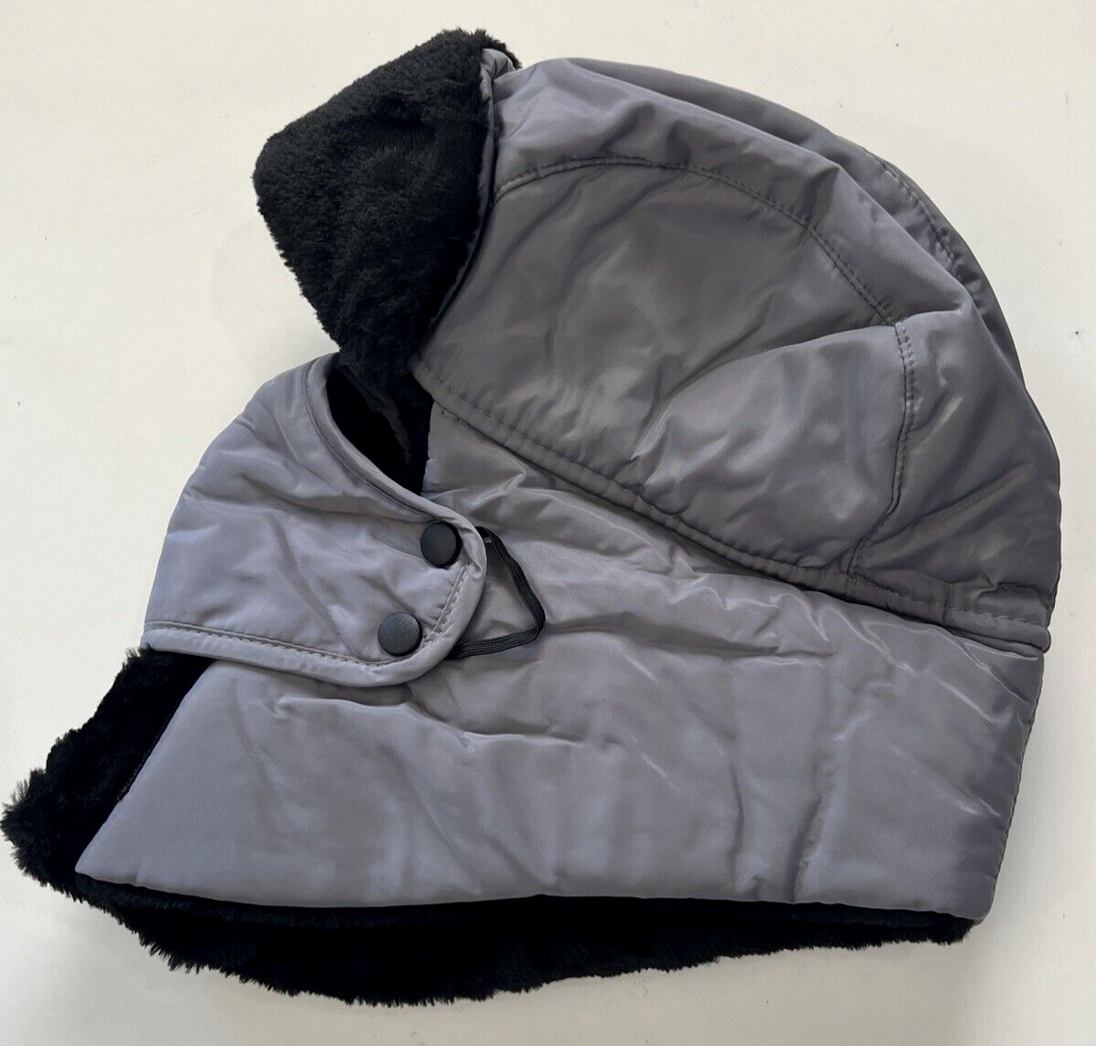 Winter Fur Ear Flap Trapper Hat w/Face Mask Windproof Water Resistant Winter Hat