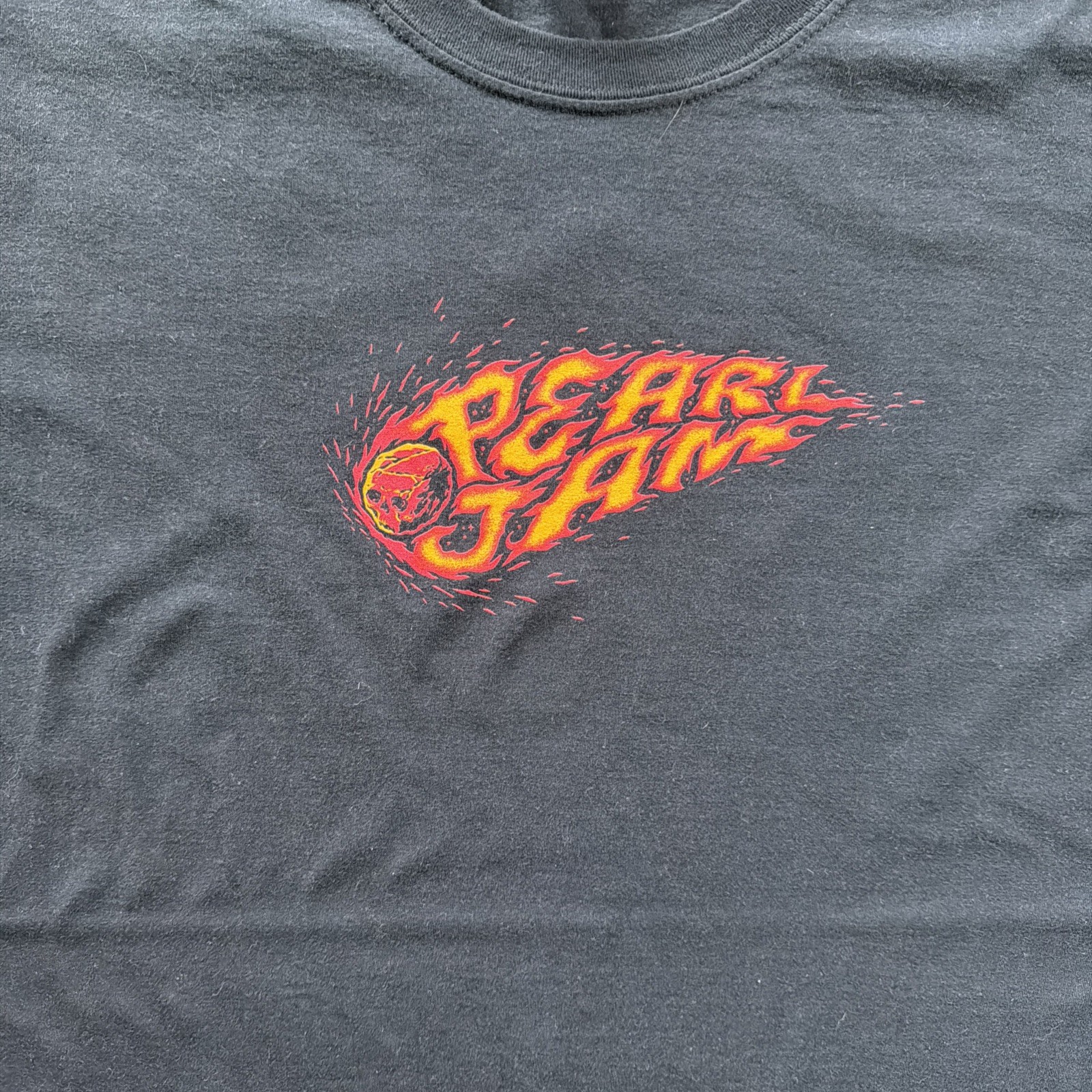 Pearl Jam World Jam 2018 Tour Band T Shirt Back Print Graphic XL Black