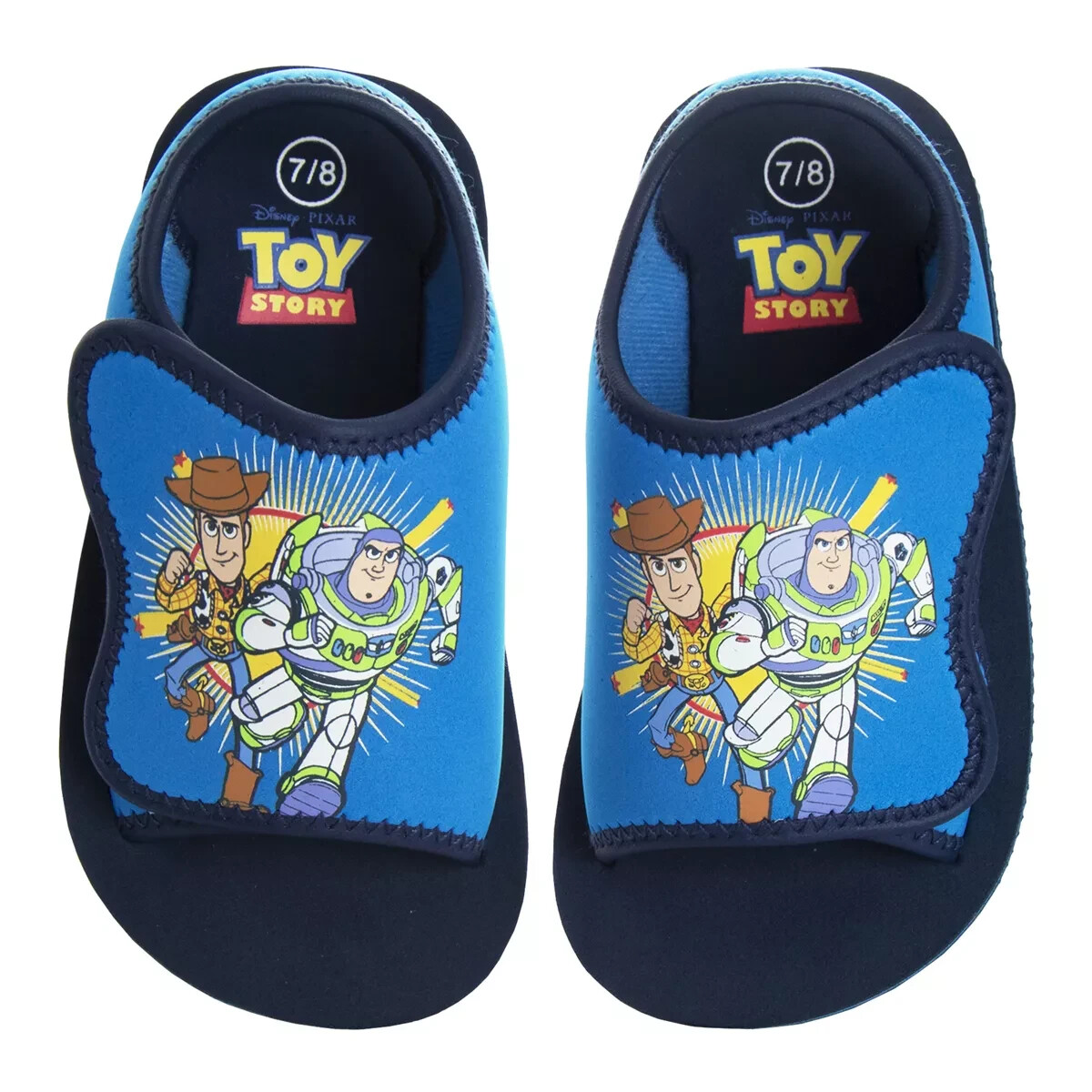 New Disney Toy Story Woody & Buzz Lightyear Boys’ Sandals 5/6 7/8 9/10 11/12