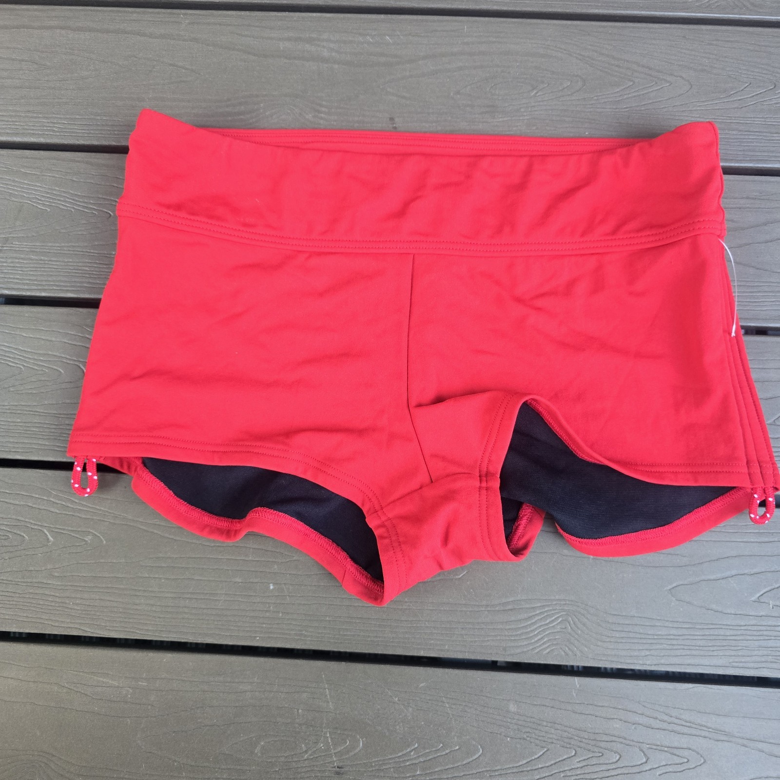 TYR Women’s Red/Navy Life Guard Boyshorts Bundle Sz S New Samples