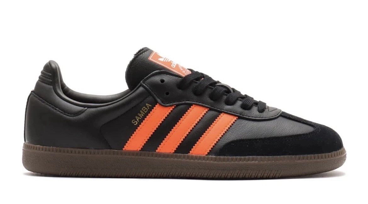 Adidas Men’s Samba OG Black Orange Gum |JR0910| Sneakers Shoes Multi Size NEW