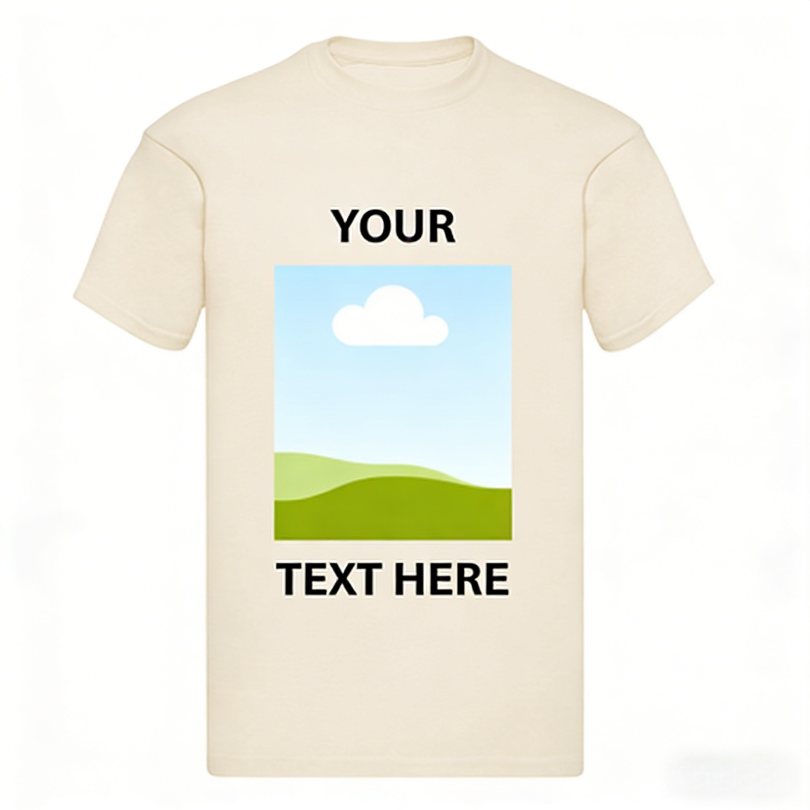 Personalized YOUR NAME Tee, Custom Text Graphic T-Shirt, Casual Summer Top, S-3X